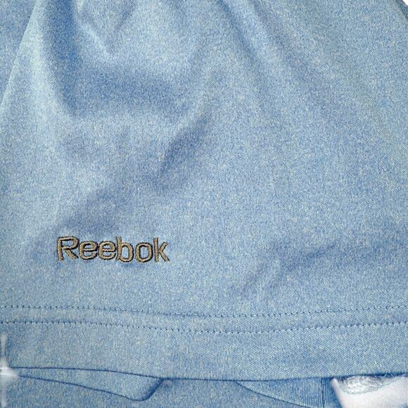 Reebok Golf Blue Polo 5XLT Big & Tall 100% Polyester Lightweight Breathable Soft - Picture 7 of 9